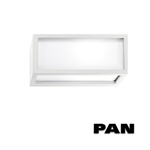 PAN EST01005 Connection Applique Lampada Parete Bianco Emissione Multipla IP54