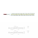 Lampo LEDAD1200/IP64/BC - Striscia LED 24V 5mt flessibile 240 LED / metro effetto "Luce continua" - IP64 3000°K