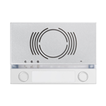 Urmet 1168/132W - Frontalino Urmet Alpha per posto esterno audio con 2 tasti bianco