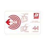 Card MIFARE di tipo Master - formato: ISO7816 - Ave 44339CHM-M