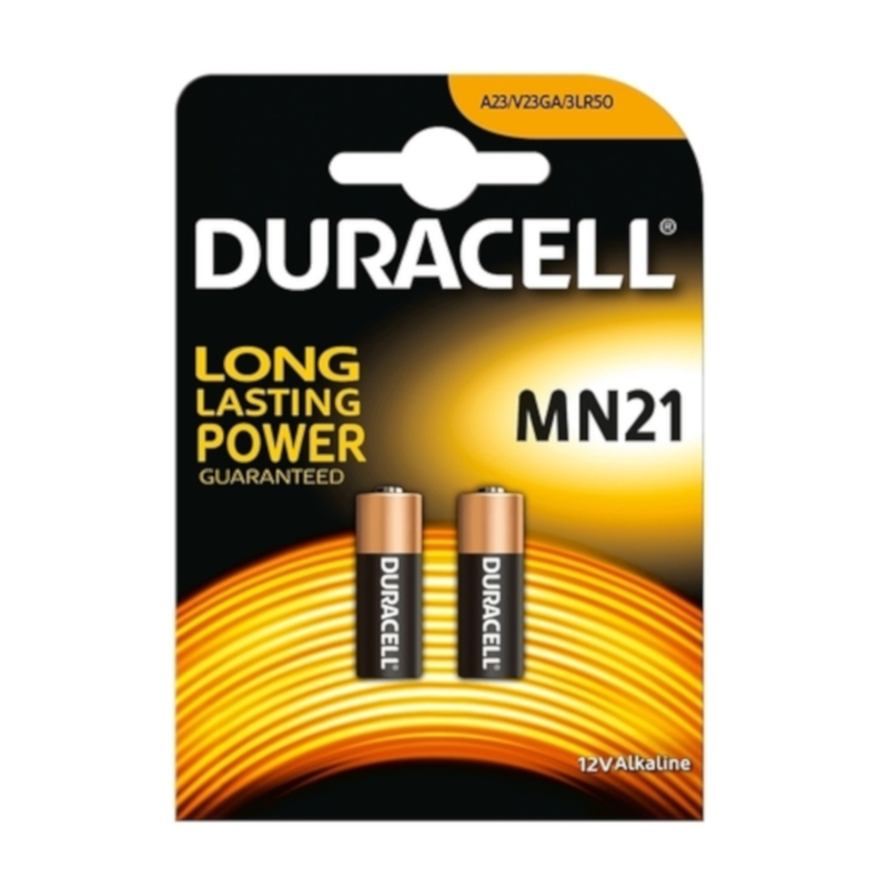 Batterie 12V confezione da 2 pile Alcaline - Duracell MN21
