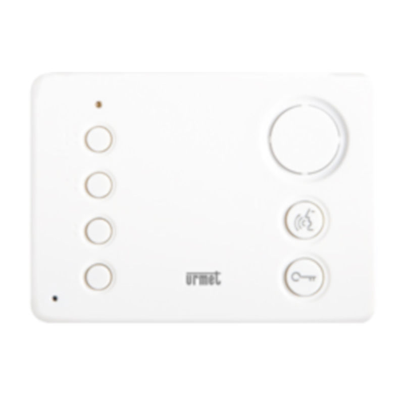 Urmet 1183/7 - Citofono vivavoce Miro 2Voice con unità fonica Urmet colore bianco