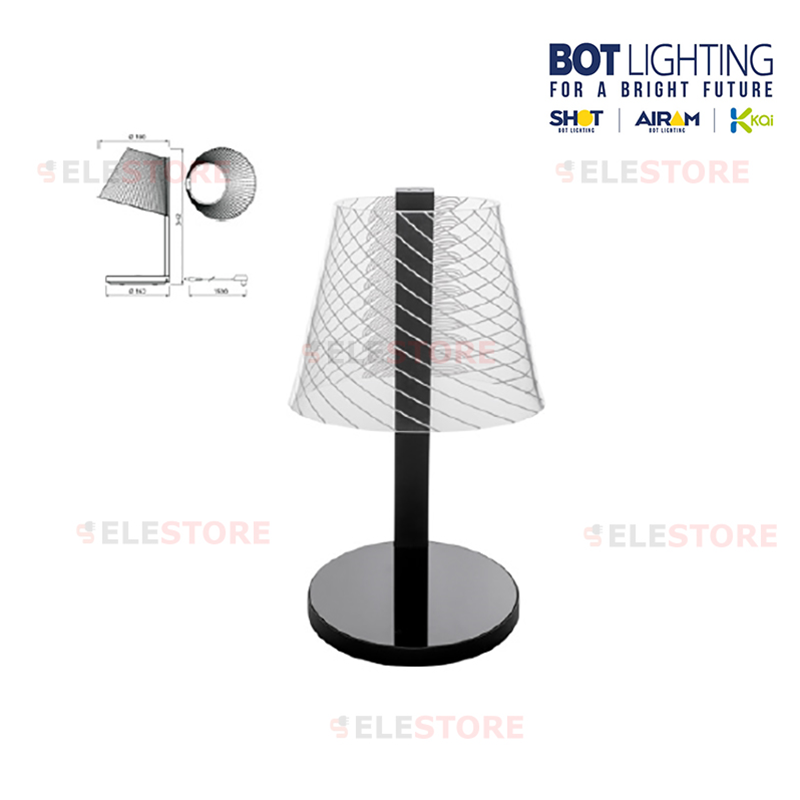 Lampada con ricarica wireless Illusion Led Bot Lighting con regolazione  della luminosità e temperatura 4126297