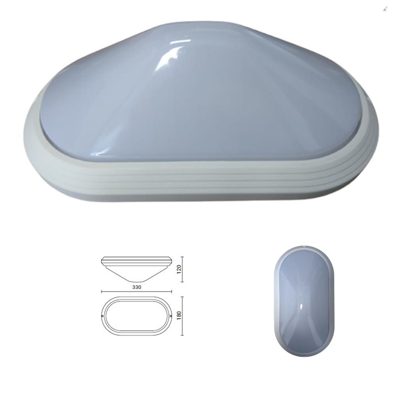 Plafoniera da esterno E27 iP65 colore bianco - Ivela 133400