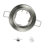 Faretti incasso gu10 in metallo colore nikel 8cm - Fan Europe INC-REFLEX-SF1-NIK