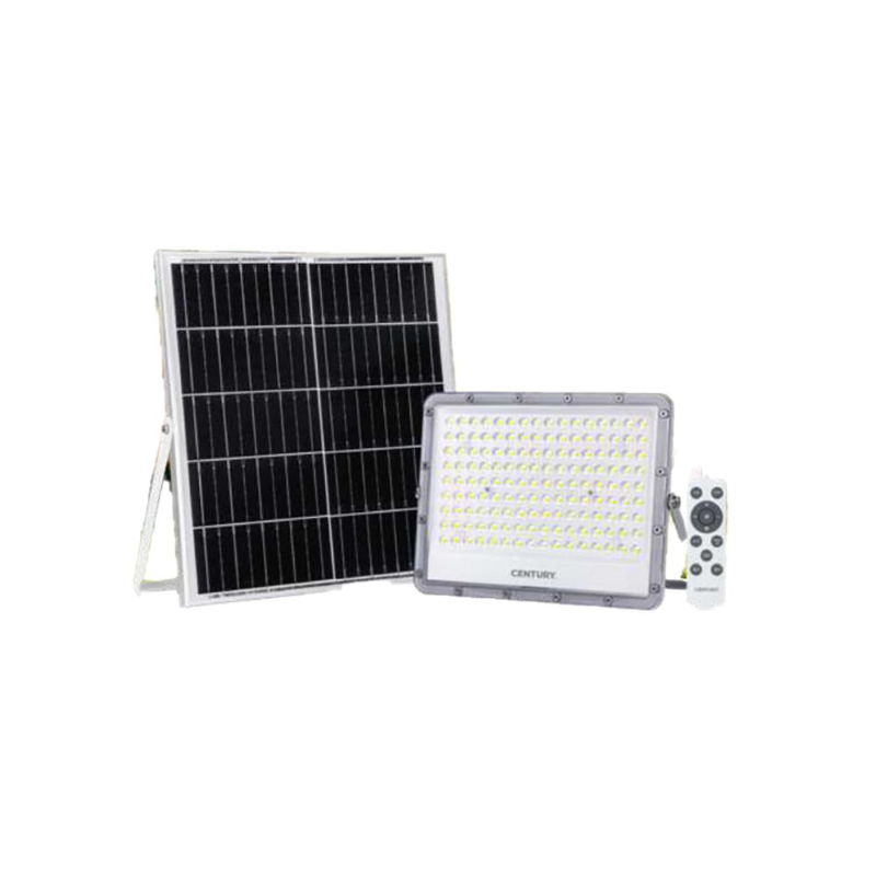 Proiettore solare 100W con pannello fotovoltaico 4000k - Century  SRSOL-1009040