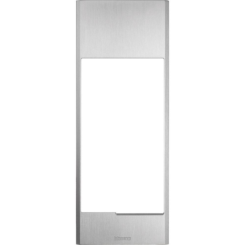 Cornice 3 moduli – finitura Alluminio  linea 5000 bticino